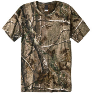 Custom Men’s Tree Camo Cotton T-Shirt