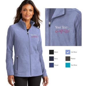 Custom Nurse Jacket Fleece
