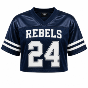 Custom Women's Cropped Football Jersey – Premium 2026 Teamwear